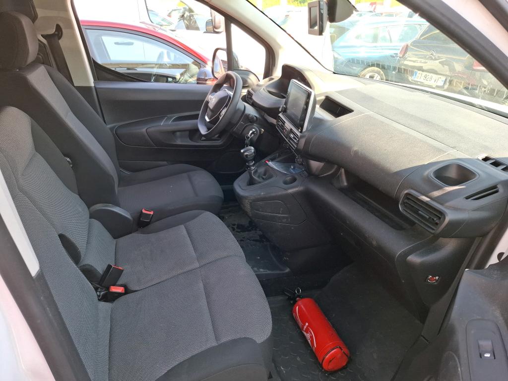 Peugeot PARTNER FOURGON STANDARD 650 KG BLUEHDI 100 S&S BVM6 ASPHALT 2022