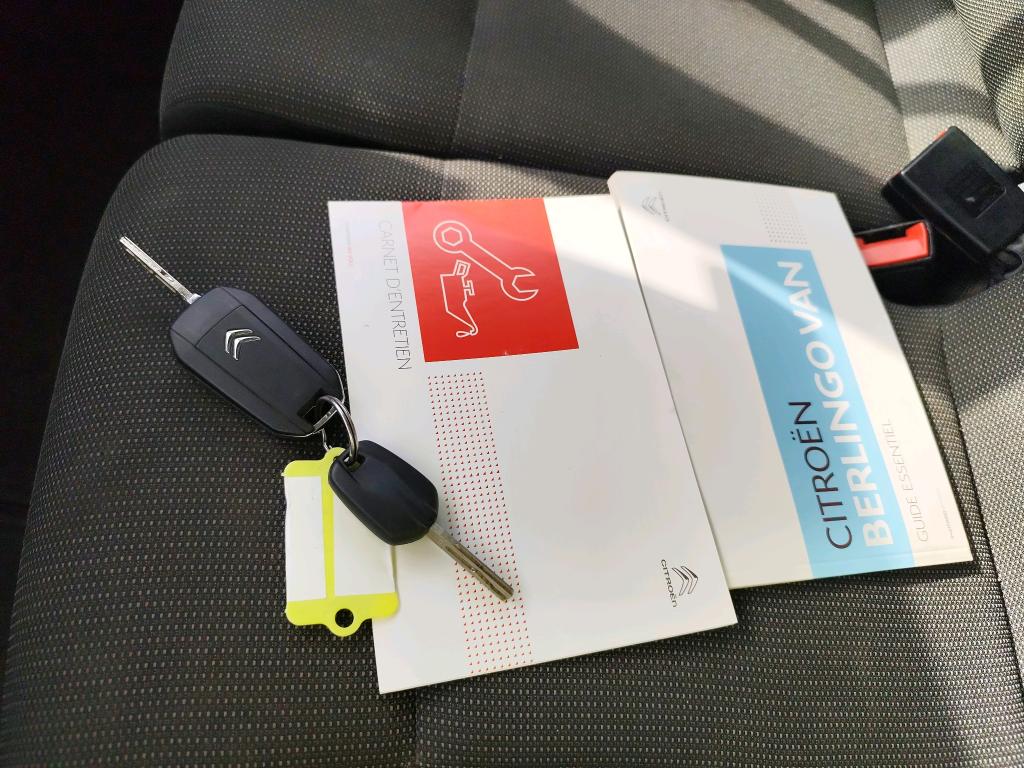Citroen BERLINGO VAN M 650 BLUEHDI 100 S&S BVM5 CLUB 2020