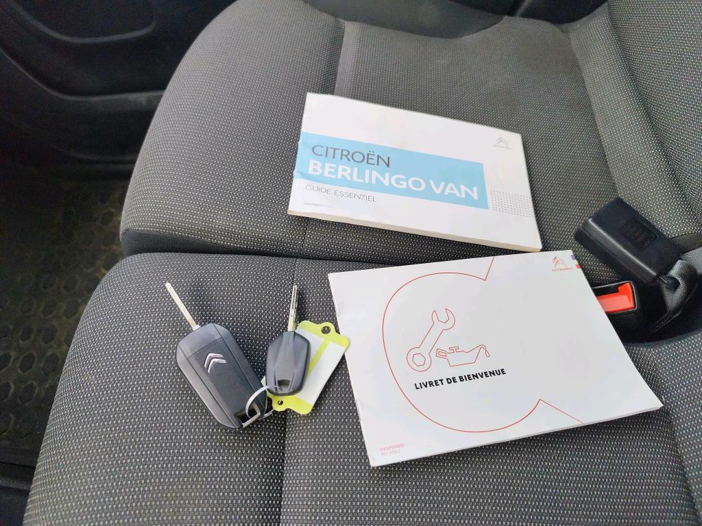 Citroen BERLINGO VAN M 650 BLUEHDI 100 S&S BVM5 CLUB 2020