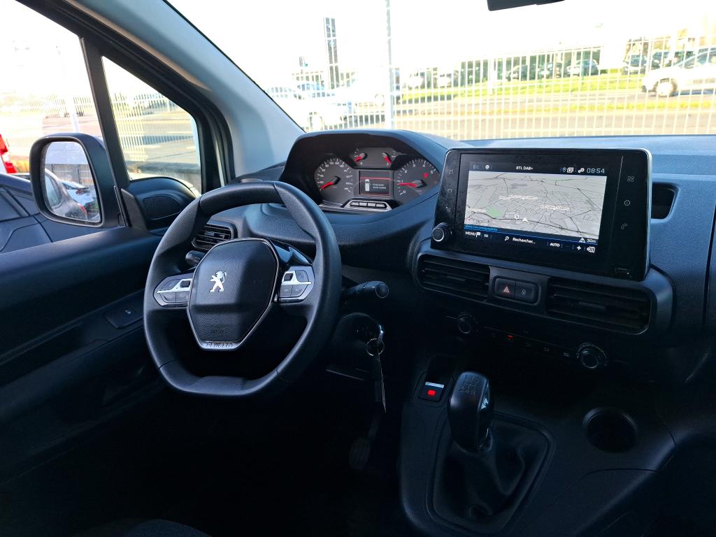 Peugeot PARTNER FOURGON STANDARD 650 KG BLUEHDI 100 S&S BVM5 ASPHALT 2020