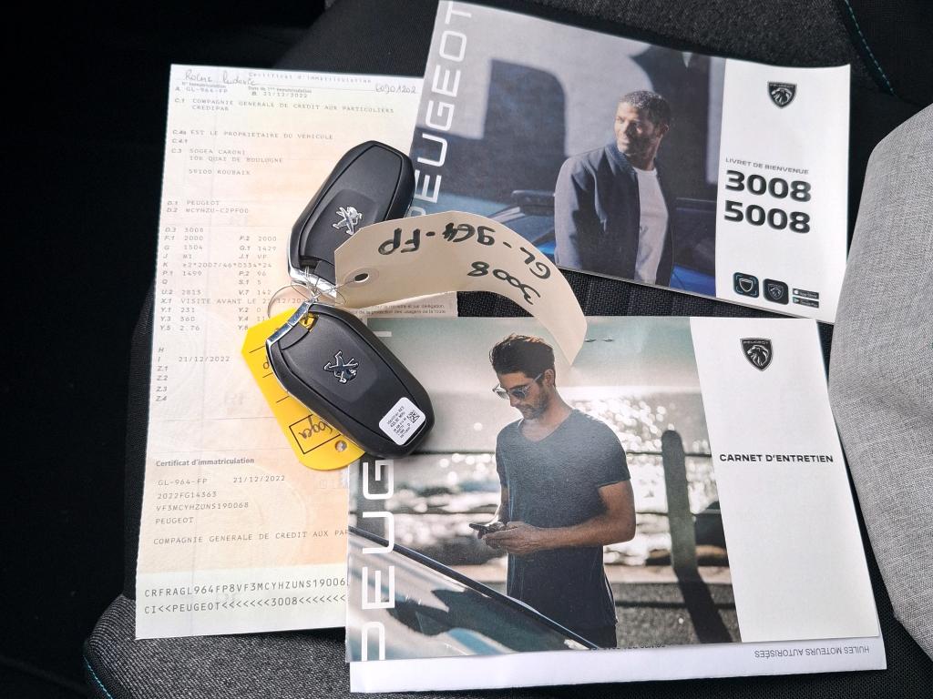 Peugeot 3008 BlueHDi 130ch S&S EAT8 Active Pack 2022