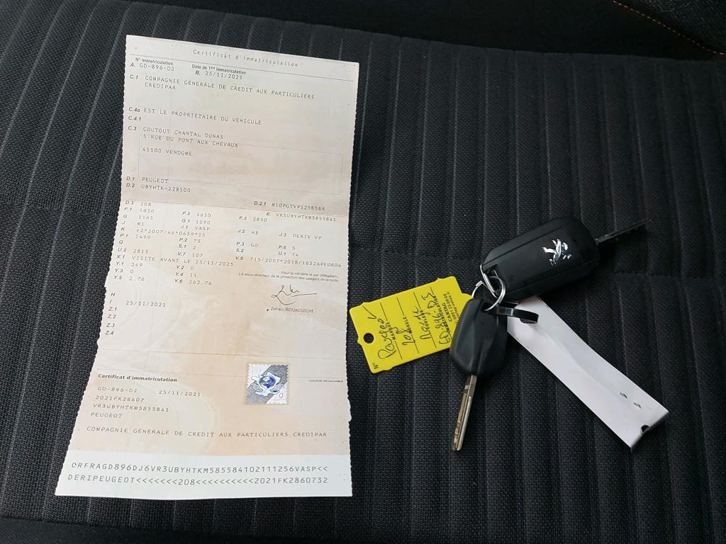 Peugeot 208 BLUEHDI 100 S&S BVM6 ACTIVE BUSINESS R 2021
