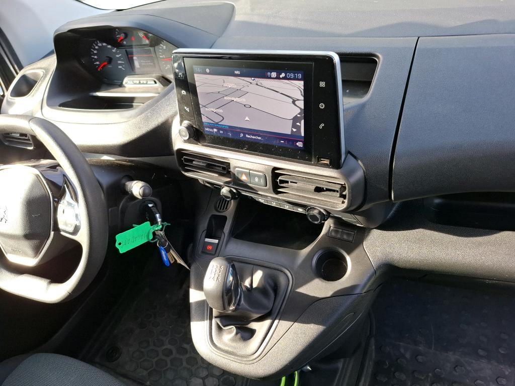 Peugeot PARTNER FOURGON STANDARD 650 KG BLUEHDI 100 S&S BVM5 ASPHALT 2019