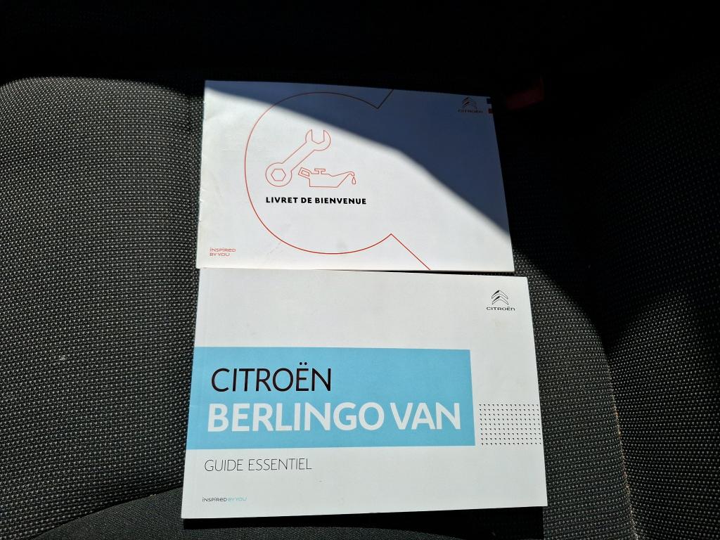 Citroen BERLINGO VAN M 650 BLUEHDI 100 S&S BVM5 CLUB 2020