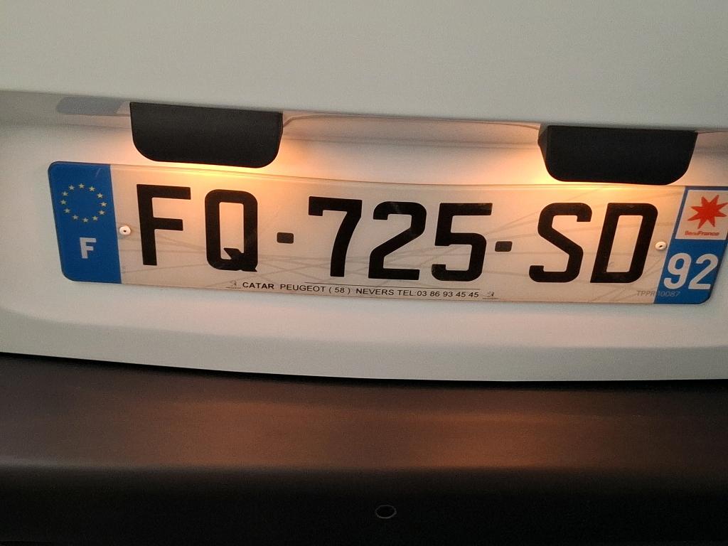 Peugeot PARTNER FOURGON STANDARD 650 KG BLUEHDI 75 BVM5 PREMIUM 2020