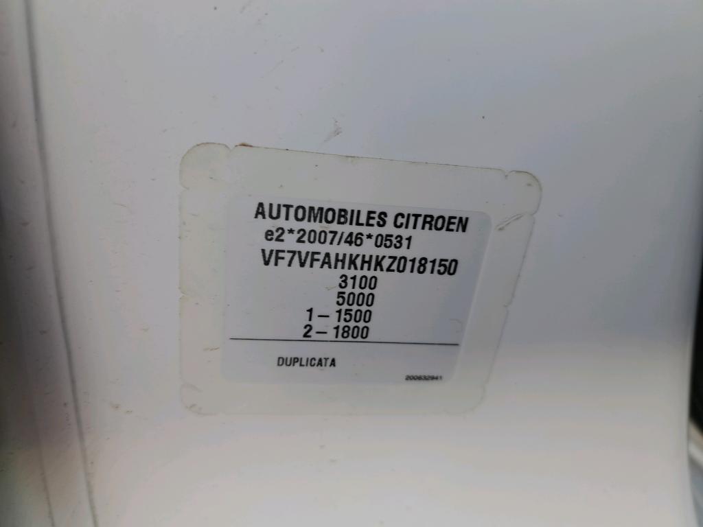 Citroen JUMPY FGN M BLUEHDI 120 S&S BVM6 CLUB 2019