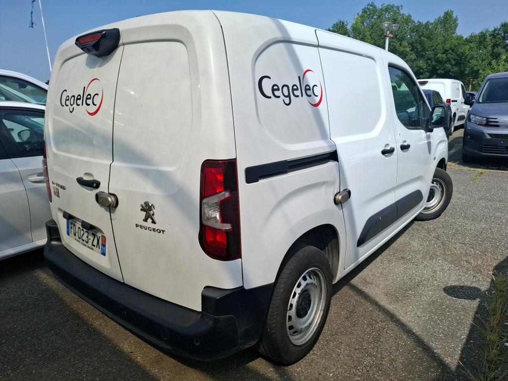 Peugeot PARTNER FOURGON STANDARD 650 KG BLUEHDI 100 S&S BVM5 ASPHALT 2020