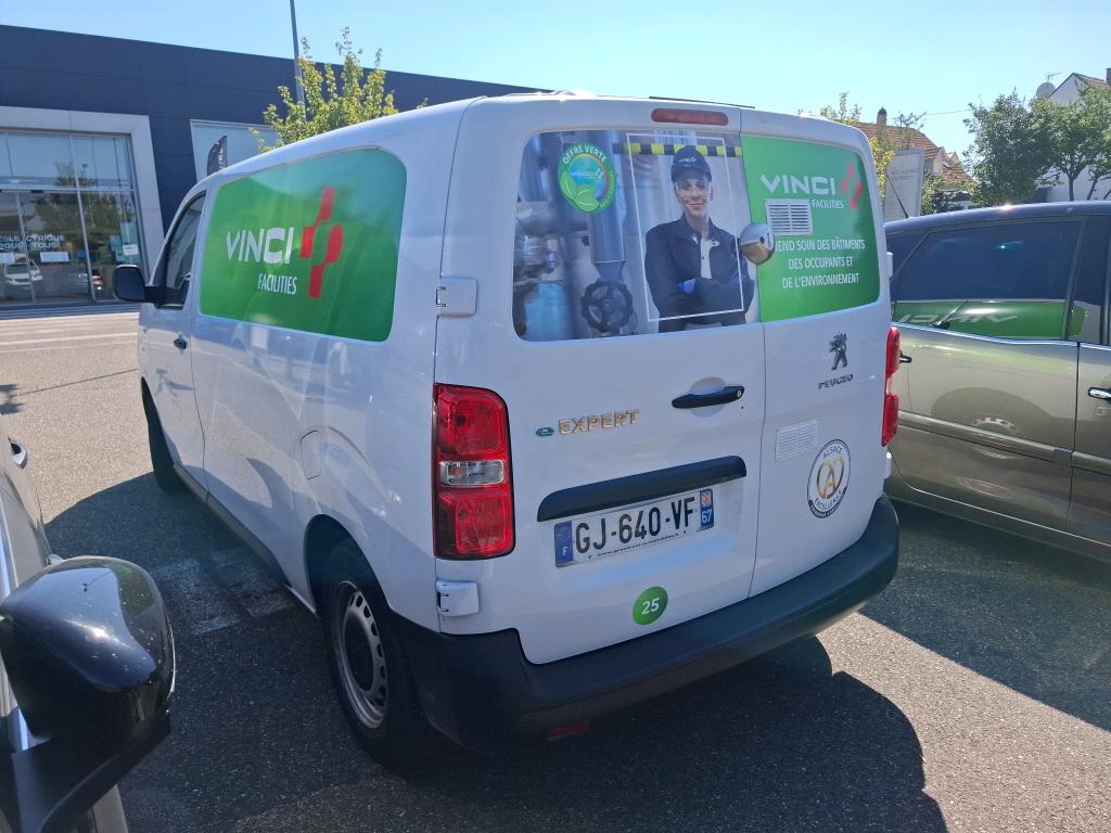 Peugeot EXPERT FGN TOLE STANDARD ELECTRIQUE 75KWH 136 ASPHALT 2022