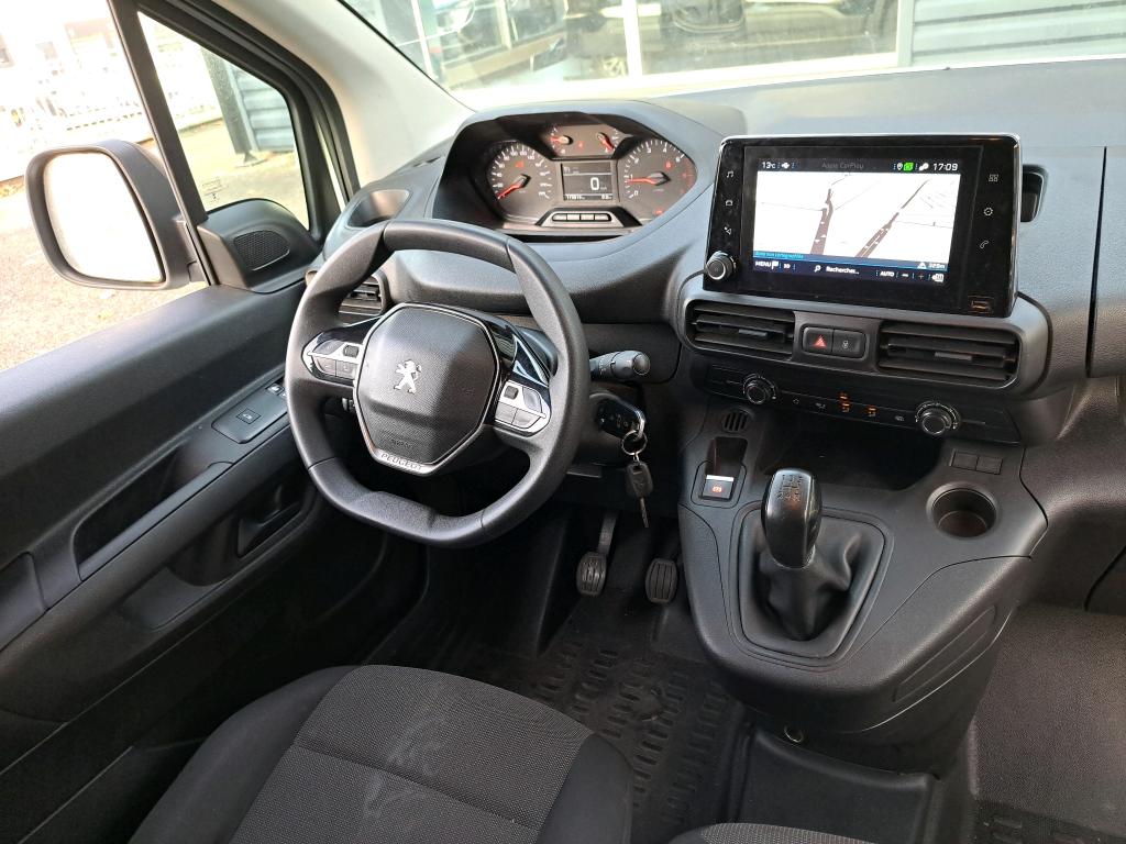Peugeot PARTNER FOURGON STANDARD 650 KG BLUEHDI 100 S&S BVM5 ASPHALT 2019