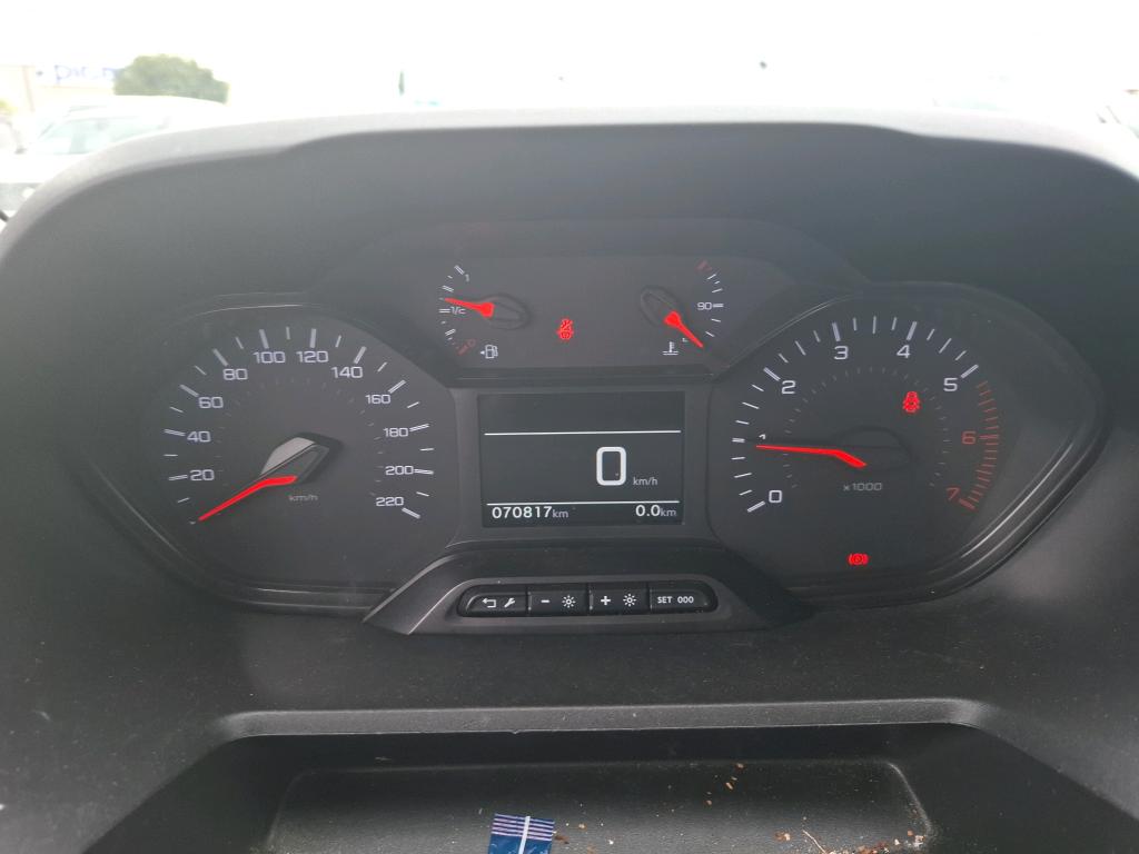 Peugeot PARTNER FOURGON STANDARD 650 KG PURETECH 110 S&S BVM6 ASPHALT 2020