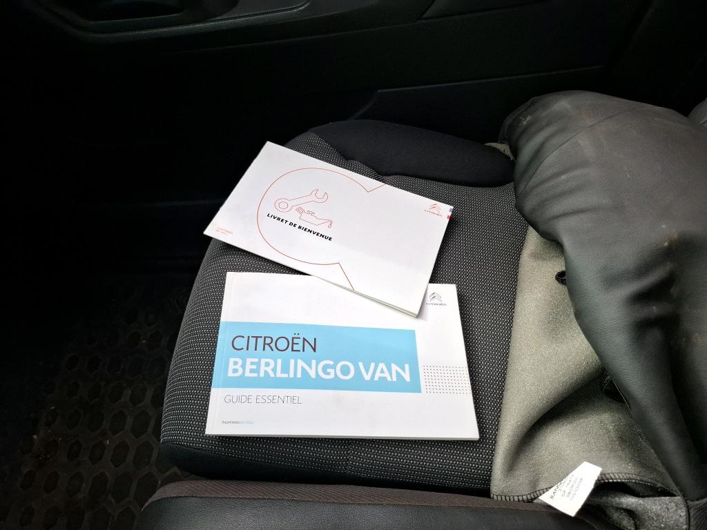 Citroen BERLINGO VAN XL 950 BLUEHDI 100 S&S BVM5 CLUB 2020