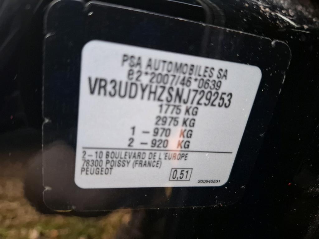 Peugeot 2008 BlueHDi 130 S&S EAT8 Allure 2022