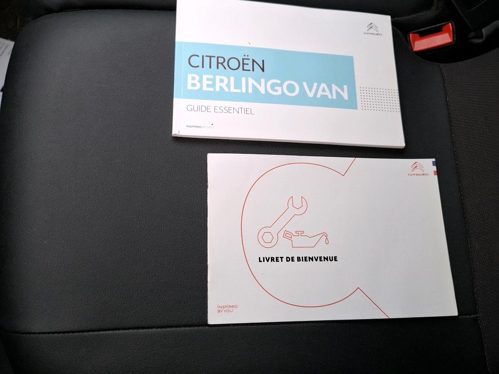 Citroen BERLINGO VAN M 650 BLUEHDI 100 S&S BVM5 CLUB 2020