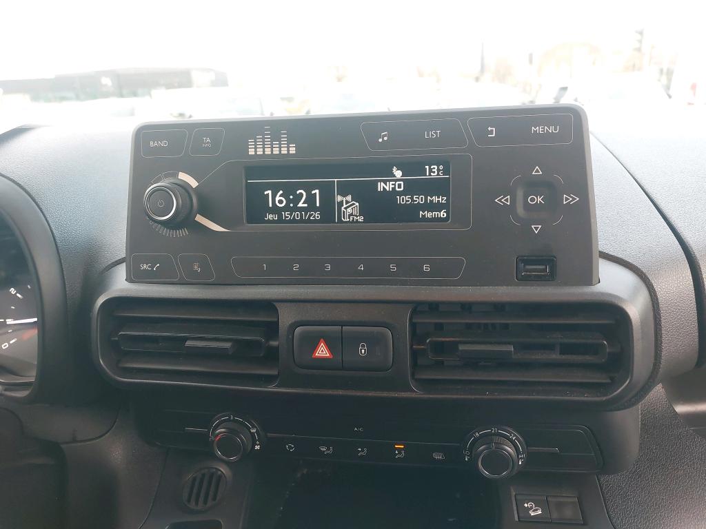 Citroen BERLINGO VAN M 650 BLUEHDI 100 S&S BVM5 CLUB 2020