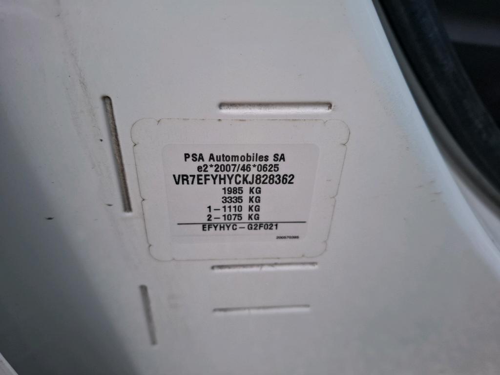 Citroen BERLINGO VAN M 650 BLUEHDI 100 S&S BVM5 CLUB 2019