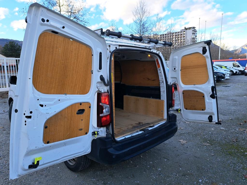 Peugeot PARTNER FOURGON LONG 950 KG BLUEHDI 100 S&S BVM5 ASPHALT 2021