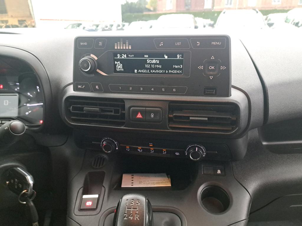 Citroen BERLINGO VAN M 650 BLUEHDI 100 S&S CLUB 2019