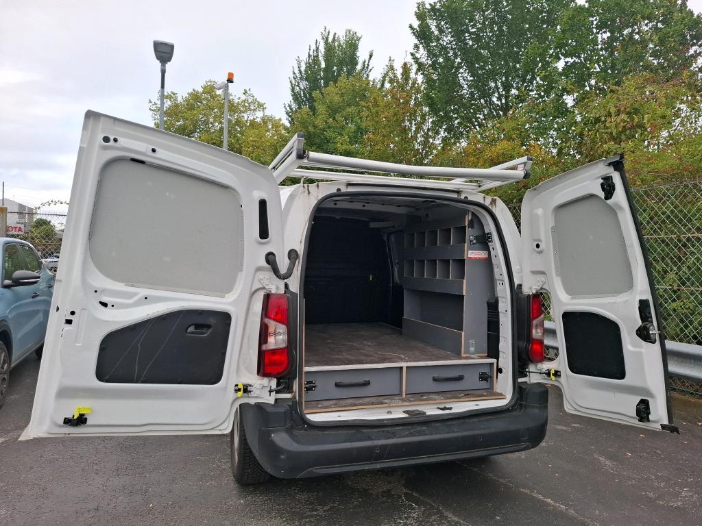 Peugeot PARTNER FOURGON LONG 950 KG BLUEHDI 100 S&S BVM6 ASPHALT 2022