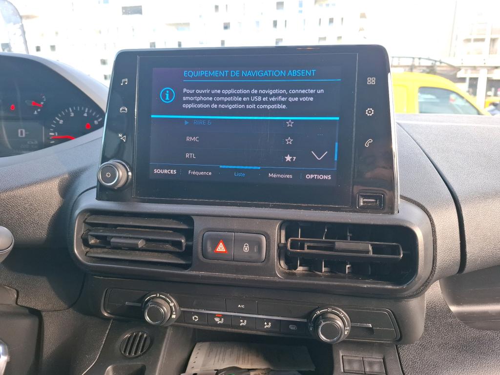 Peugeot PARTNER FOURGON STANDARD 1000 KG BLUEHDI 100 S&S BVM5 PREMIUM 2021