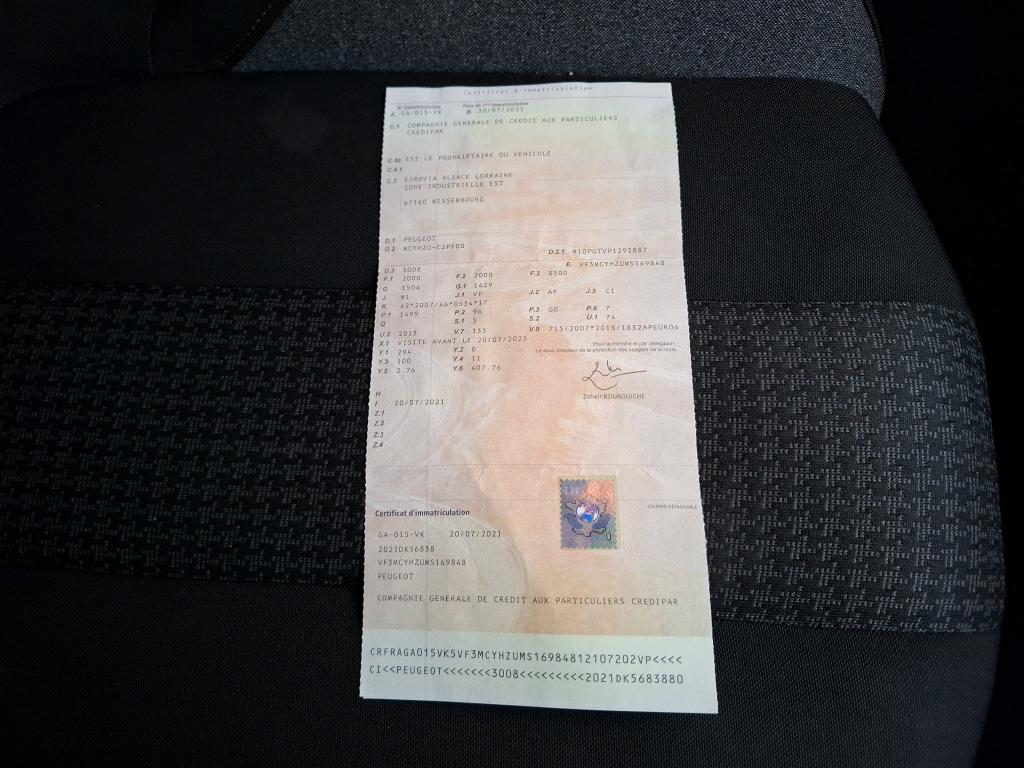 Peugeot 3008 BlueHDi 130ch S&S EAT8 Active Business 2021