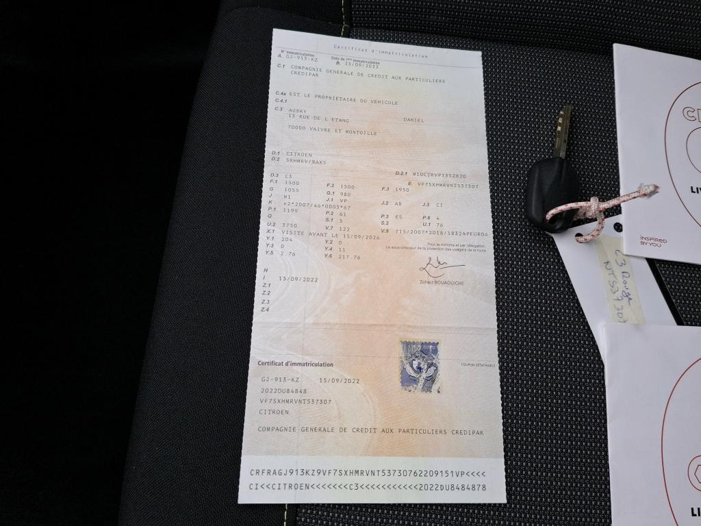 Citroen C3 PureTech 83 S&S BVM5 YOU! 2022