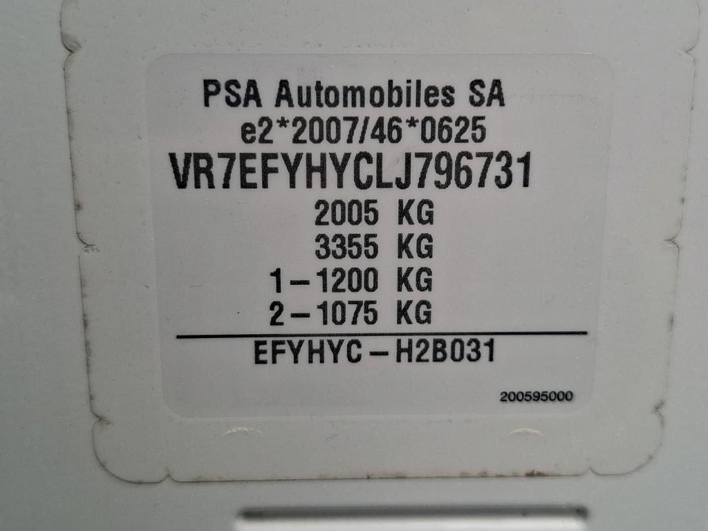 Citroen BERLINGO VAN M 650 BLUEHDI 100 S&S BVM5 CLUB 2020