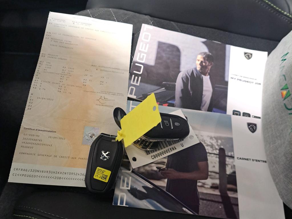 Peugeot 208 Electrique 50 kWh 136ch GT Pack 2022