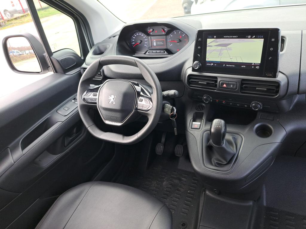 Peugeot PARTNER FOURGON STANDARD 650 KG BLUEHDI 100 S&S BVM5 ASPHALT 2021