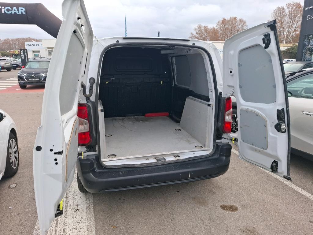 Peugeot PARTNER FOURGON M 650 KG BLUEHDI 100 S&S BVM6  2023