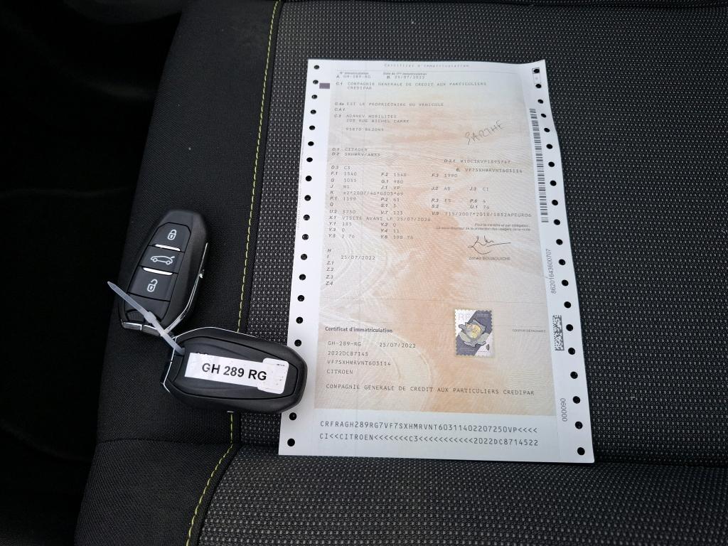 Citroen C3 PureTech 83 S&S BVM5 Shine 2022