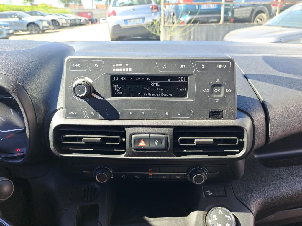 Citroen BERLINGO VAN M 650 BLUEHDI 100 S&S BVM5 CLUB 2020