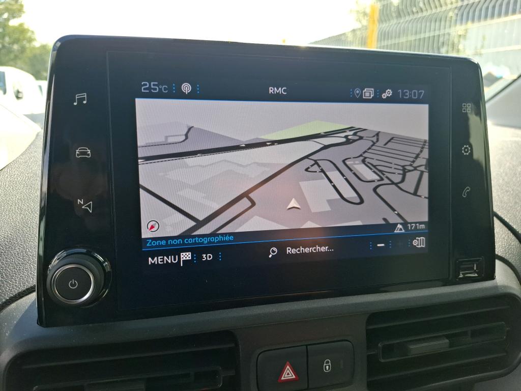 Peugeot PARTNER FOURGON STANDARD 650 KG BLUEHDI 130 S&S EAT8 ASPHALT 2021