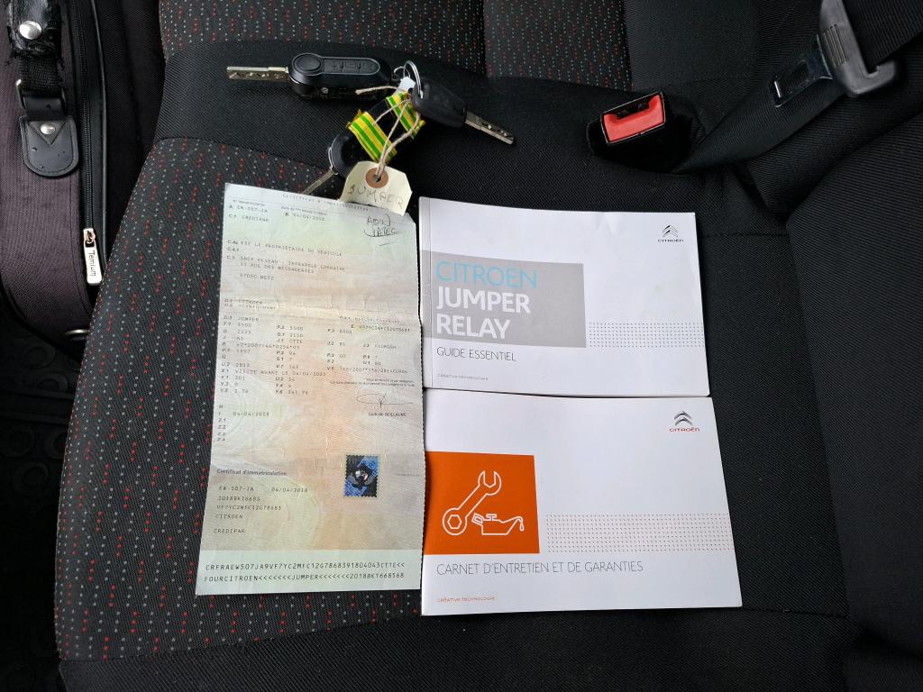 Citroen JUMPER CA 35 L3H2 BLUEHDi 130 BVM6 CONFORT 2018