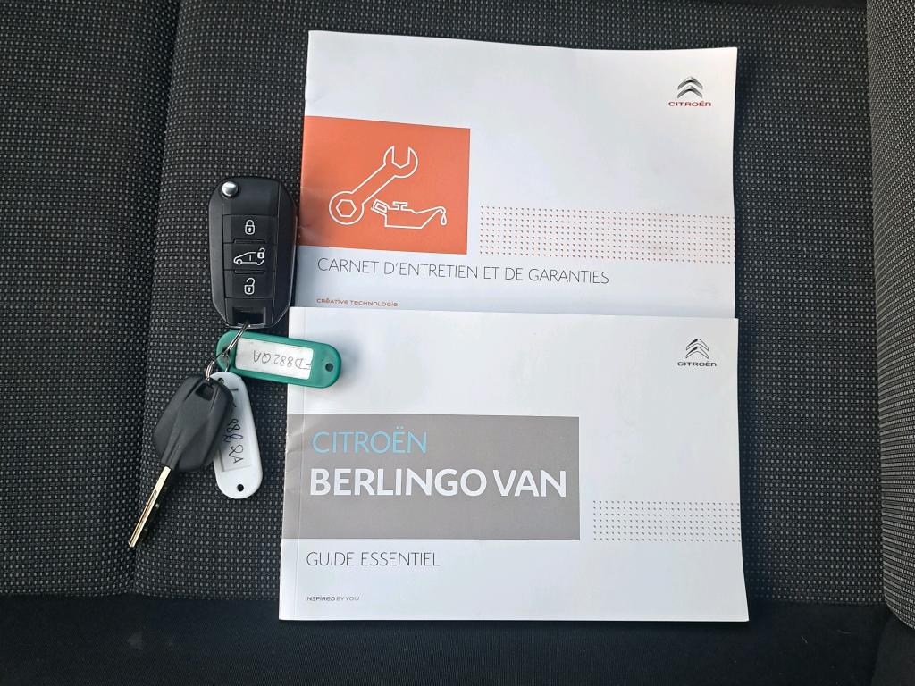 Citroen BERLINGO VAN M 650 BLUEHDI 100 S&S CLUB 2019