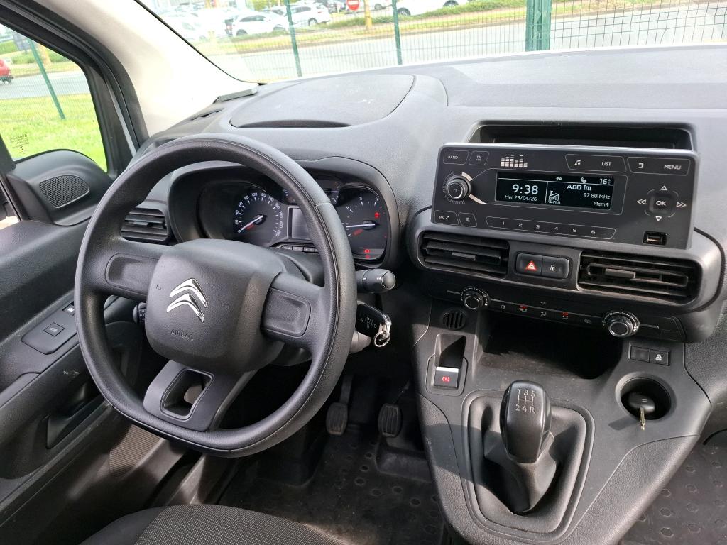 Citroen BERLINGO VAN M 650 BLUEHDI 100 S&S CLUB 2019