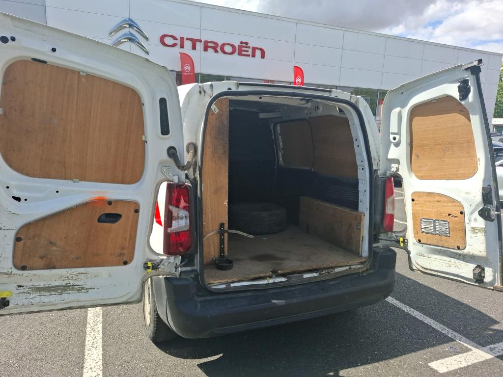 Peugeot PARTNER FOURGON STANDARD 650 KG BLUEHDI 100 S&S BVM5 ASPHALT 2021