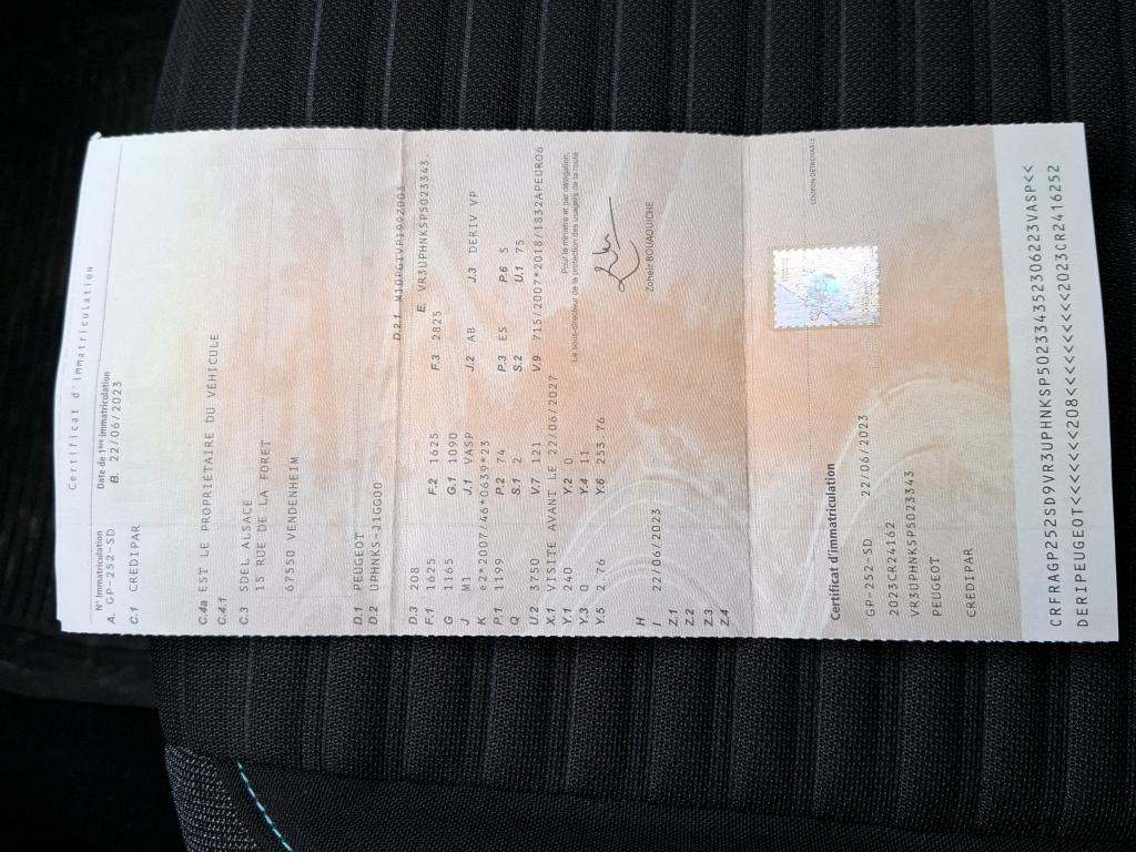 Peugeot 208 PureTech 100 S&S EAT8 Style 2023