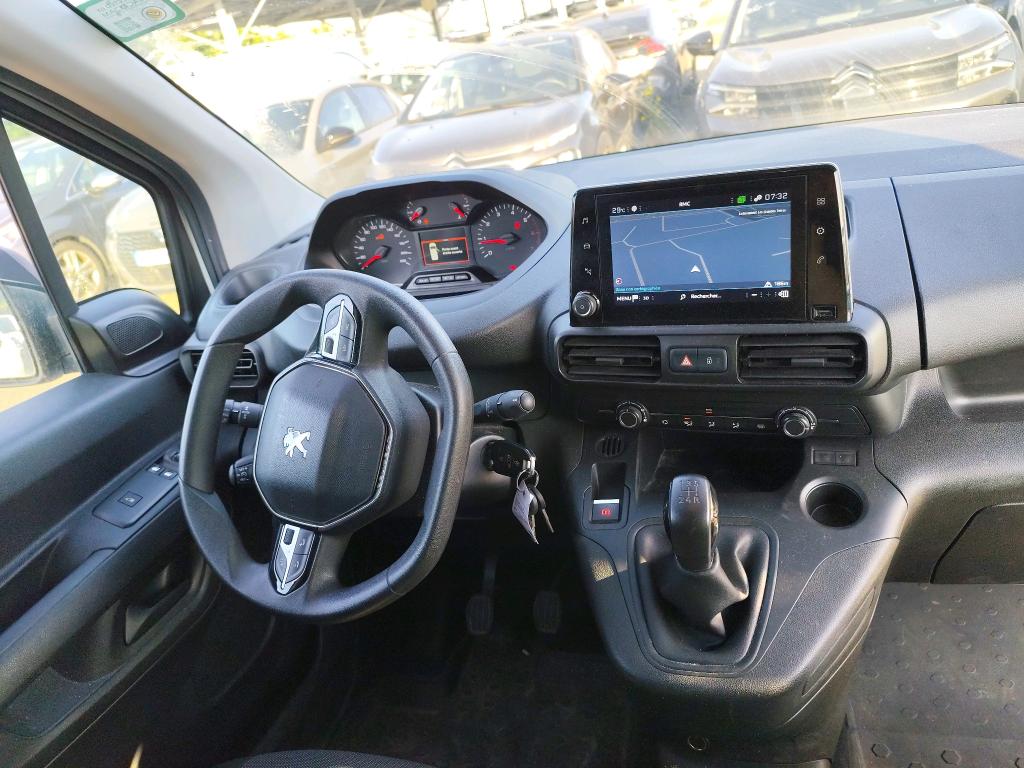 Peugeot PARTNER FOURGON LONG 950 KG BLUEHDI 100 S&S BVM5 ASPHALT 2020