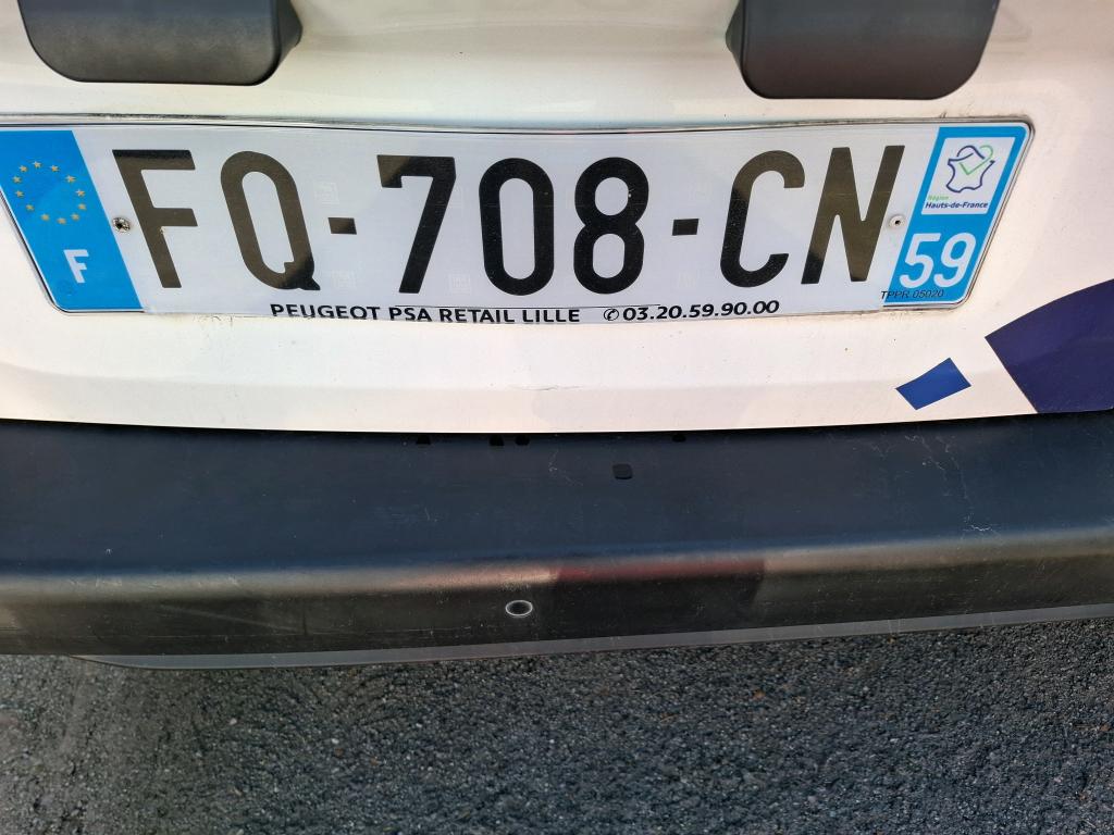Peugeot PARTNER FOURGON STANDARD 650 KG BLUEHDI 100 S&S BVM5 PREMIUM 2020