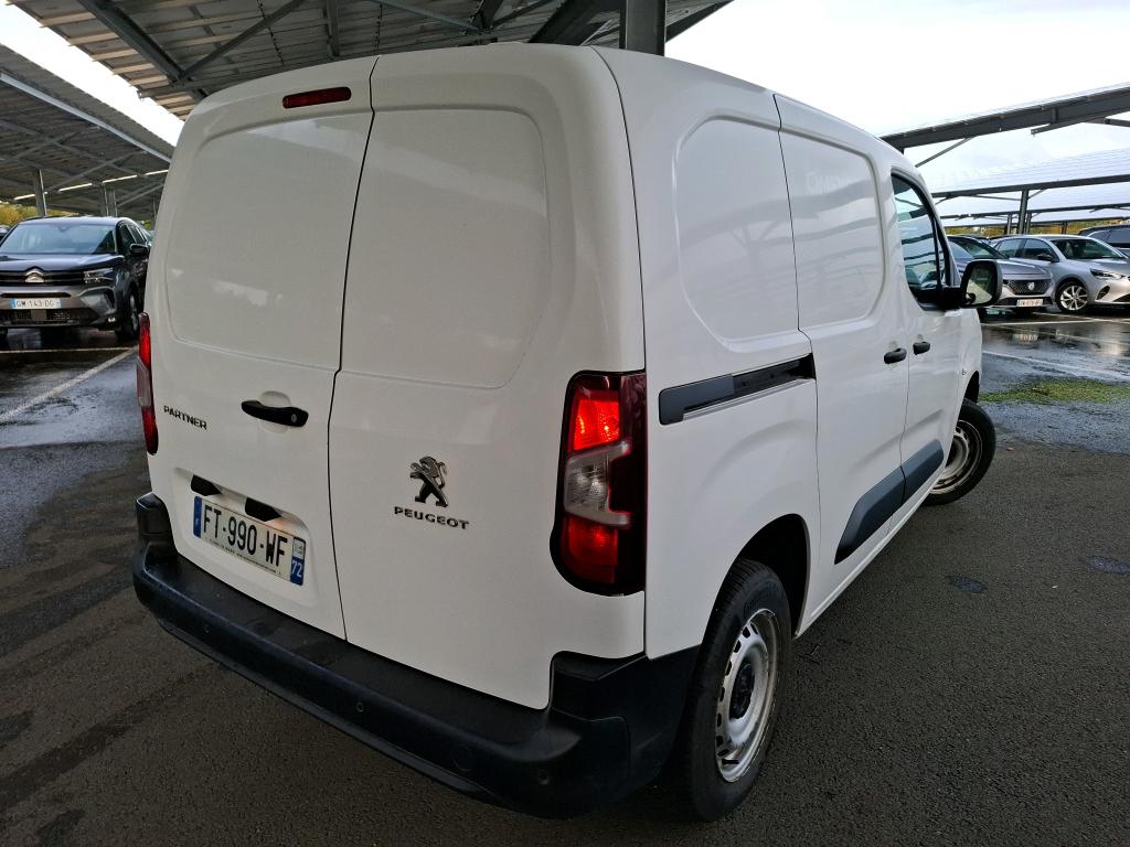 Peugeot PARTNER FOURGON STANDARD 650 KG BLUEHDI 75 BVM5 PREMIUM 2020