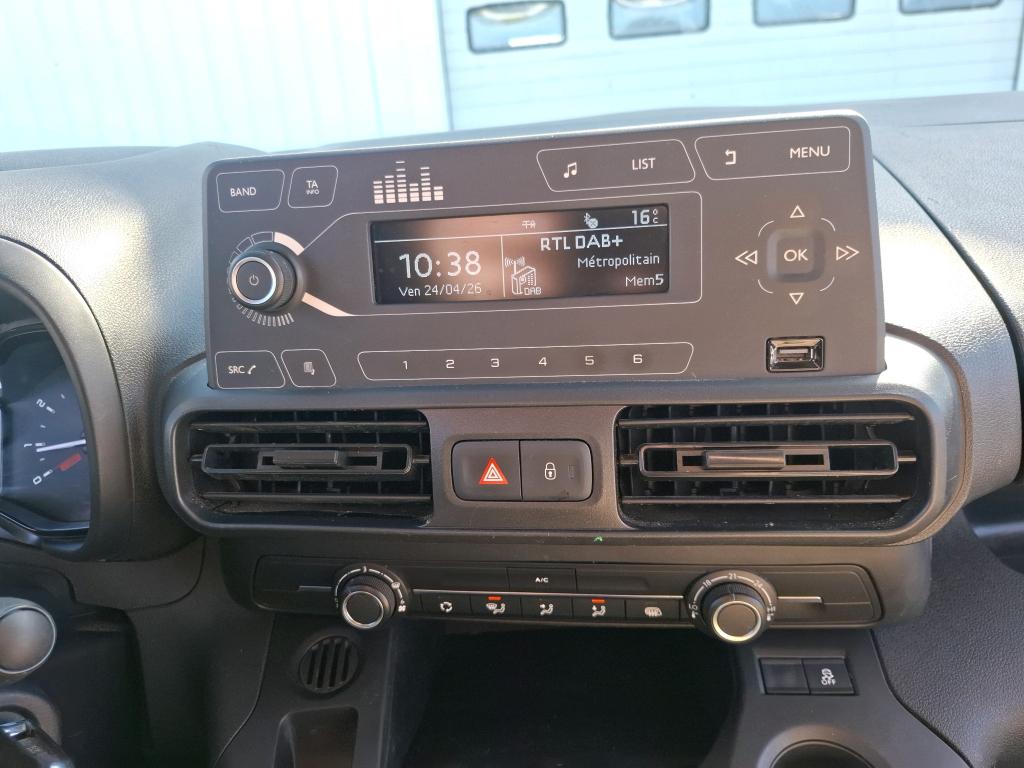 Citroen BERLINGO VAN M 650 BLUEHDI 100 S&S BVM5 CLUB 2021