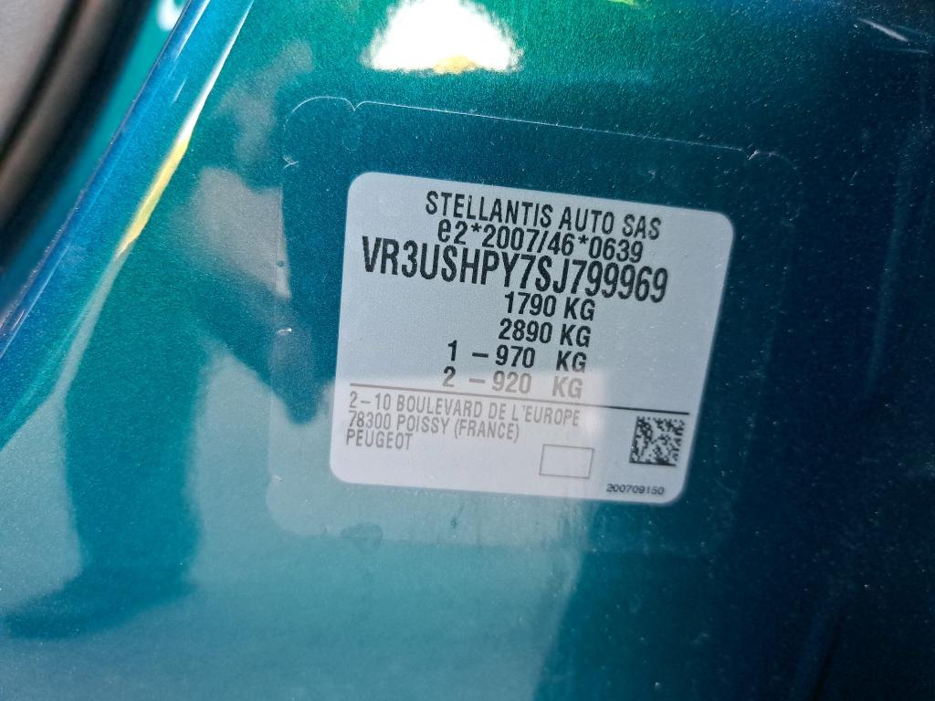 Peugeot 2008 Hybrid 145 ch e-DCS6 GT 2025