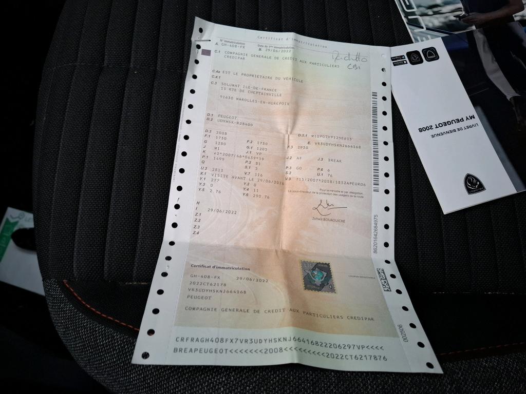 Peugeot 2008 BlueHDi 110 S&S BVM6 Active Pack 2022