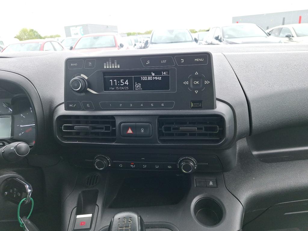 Citroen BERLINGO VAN M 650 BLUEHDI 100 S&S CLUB 2019