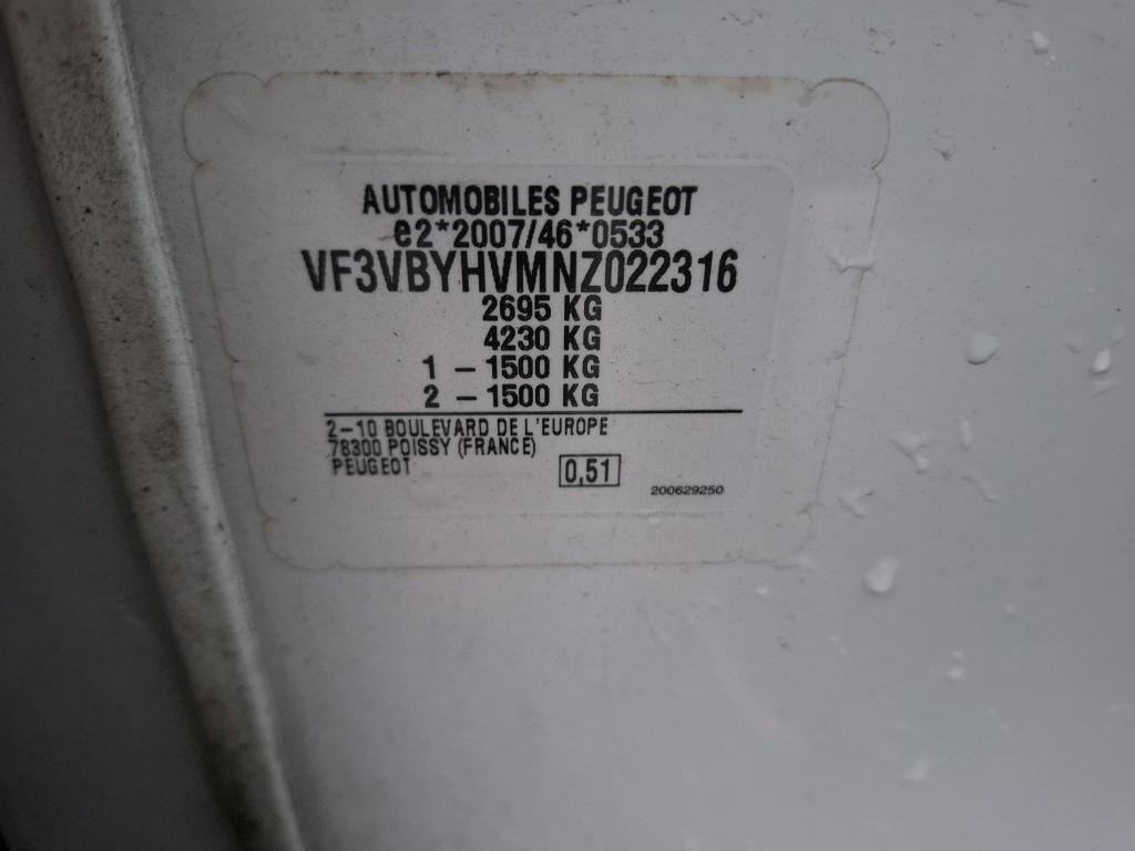 Peugeot EXPERT FGN TOLE STANDARD 1.5 BLUEHDI 120 S&S BVM6 PREMIUM 2022