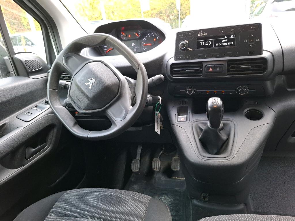 Peugeot PARTNER FOURGON STANDARD 650 KG BLUEHDI 100 S&S BVM5 PREMIUM 2020