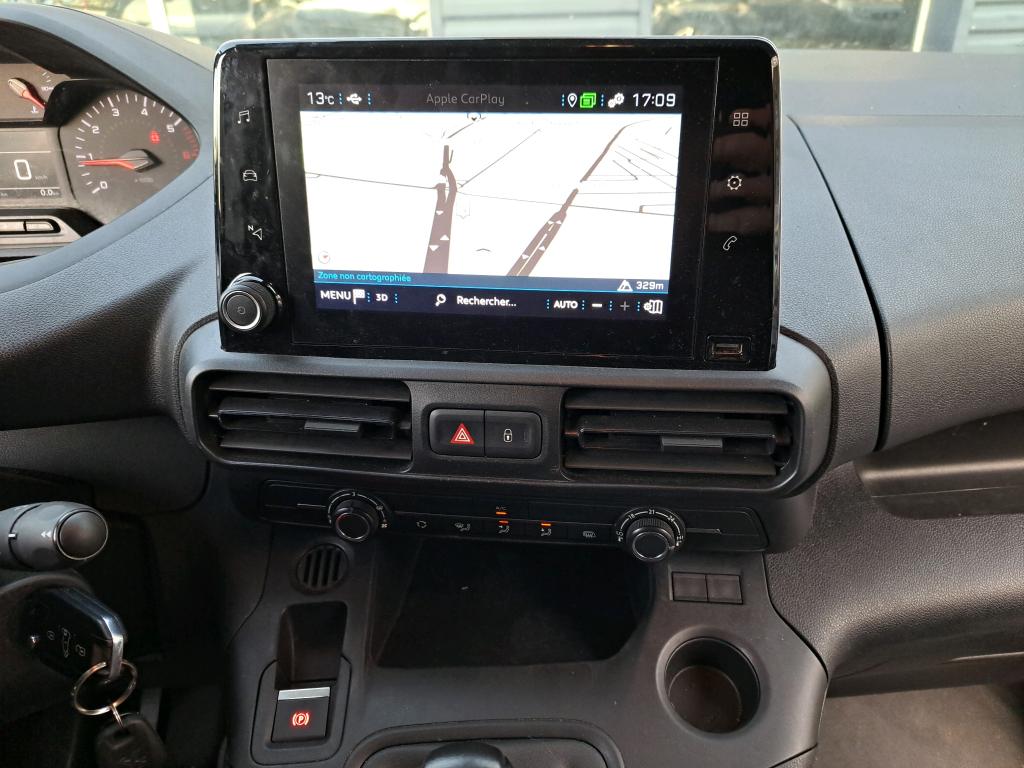 Peugeot PARTNER FOURGON STANDARD 650 KG BLUEHDI 100 S&S BVM5 ASPHALT 2019