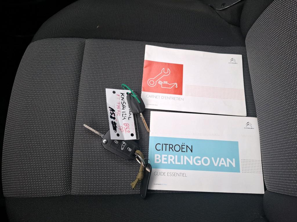 Citroen BERLINGO VAN M 650 BLUEHDI 100 S&S BVM5 DRIVER 2020