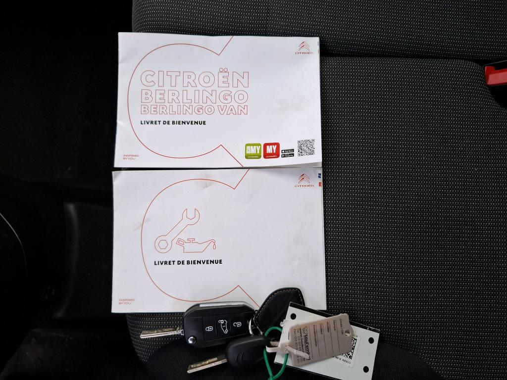 Citroen BERLINGO VAN M 650 BLUEHDI 100 S&S BVM6 DRIVER 2022