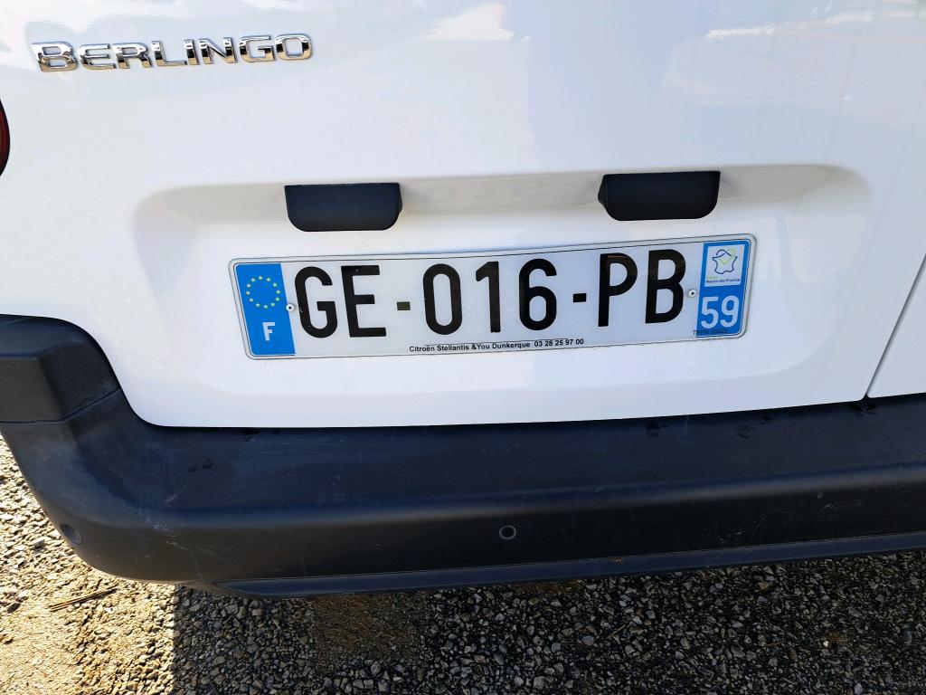 Citroen BERLINGO VAN M 650 PURETECH 110 S&S BVM6 CLUB 2022